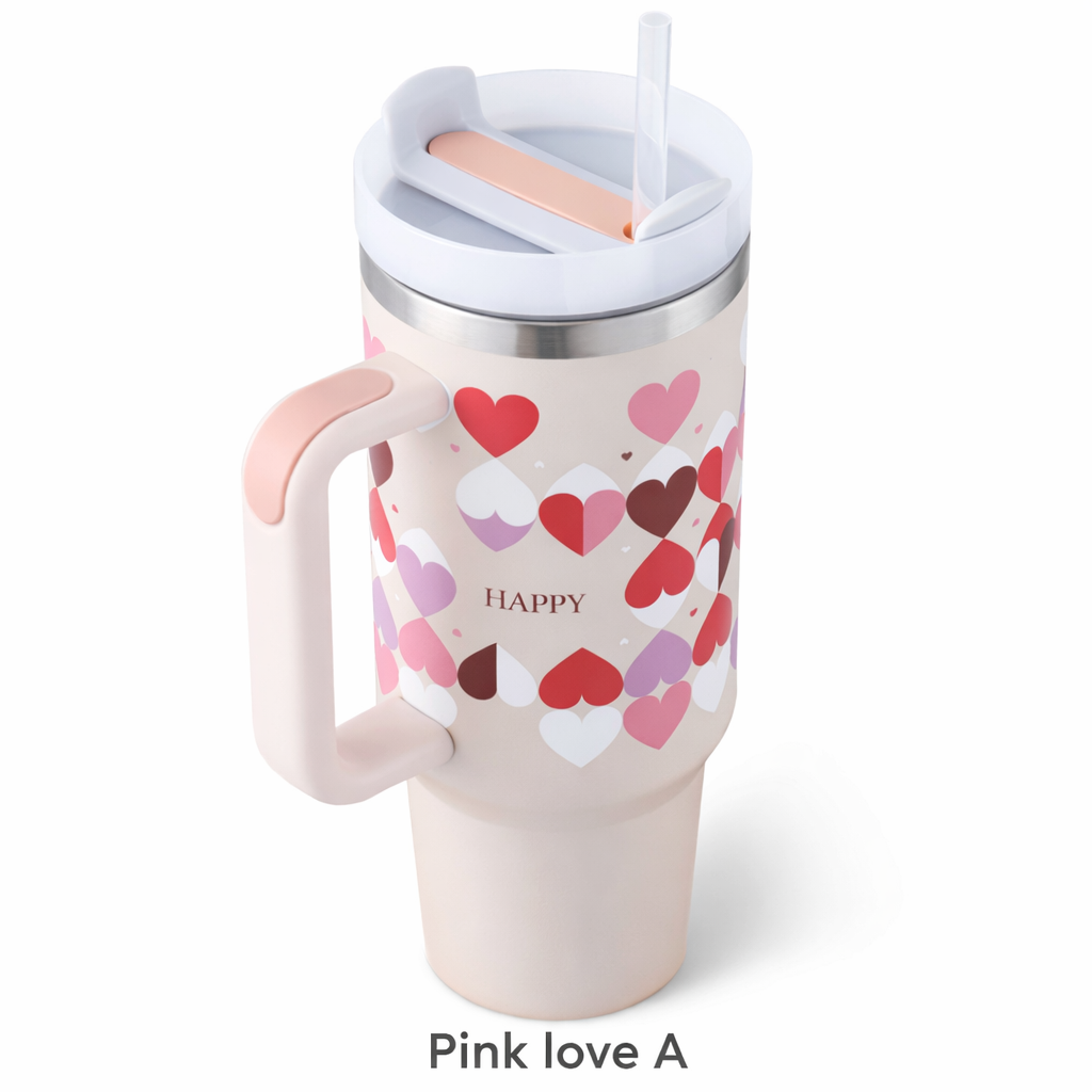 LoveSip Valentine Heart Tumbler