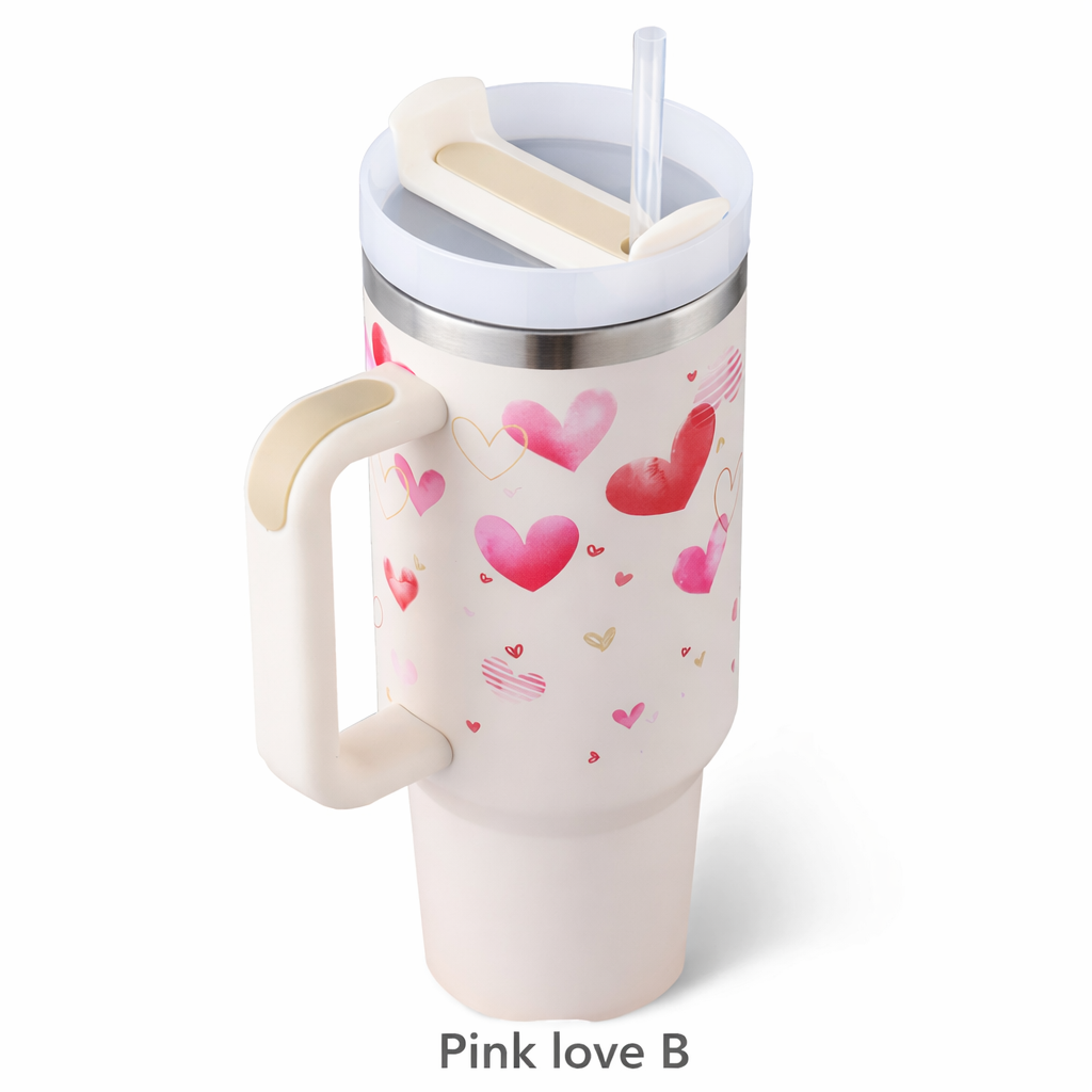 LoveSip Valentine Heart Tumbler